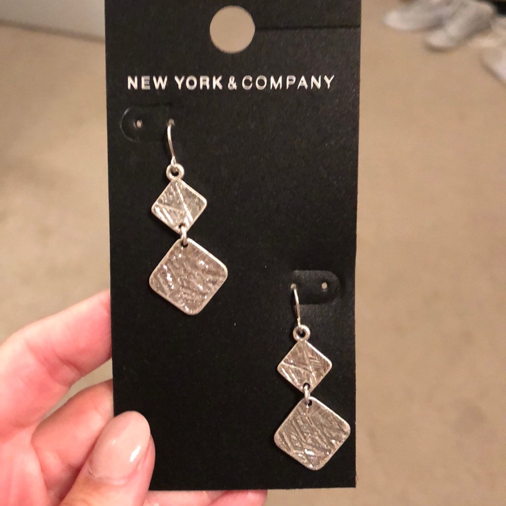 New York & Company Silver Earrings